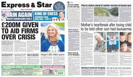 Express and Star Dudley and Wyre Forest Edition – August 26, 2020