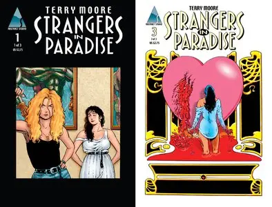 Strangers in Paradise Vol. 1 #1-3 (1993-1994) Complete