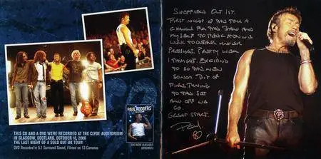 Paul Rodgers - Live In Glasgow (2007)