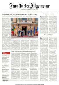 Frankfurter Allgemeine Zeitung  - 17 Juni 2022