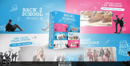 Back 2 School After Party - Project for After Effects (VideoHive)