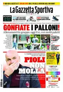La Gazzetta dello Sport Roma – 10 maggio 2020