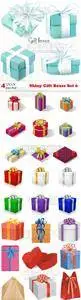 Vectors - Shiny Gift Boxes Set 6