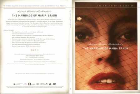 Fassbinder's BRD Trilogy (The Criterion Collection) [4 DVD9s] [Re-post]