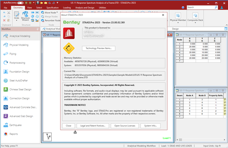 STAAD.Pro 2023 Minor Update 3 (23.00.03.25)