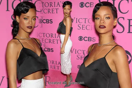 Rihanna - 2012 Victoria's Secret Fashion Show Pink Carpet