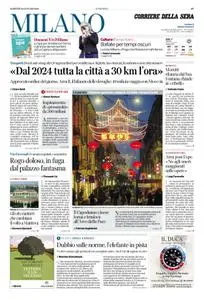 Corriere della Sera Milano - 10 Gennaio 2023