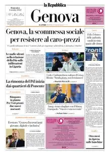 la Repubblica Genova - 2 Ottobre 2022
