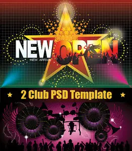 2 Club PSD Template