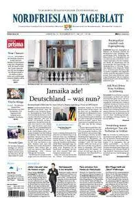 Nordfriesland Tageblatt - 21. November 2017