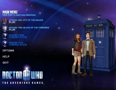 Doctor Who - The Adventure Games - City of the Daleks & Blood of the Cybermen