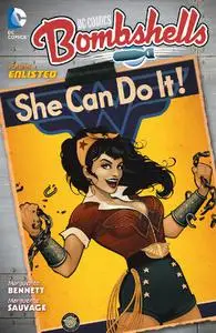 DC - Dc Comics Bombshells 2015 Vol 01 Enlisted 2016 Hybrid Comic eBook
