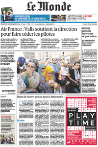 Le Monde du Dimanche/Lundi, 28./29. Septembre 2014