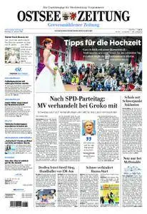 Ostsee Zeitung Grevesmühlener Zeitung - 22. Januar 2018