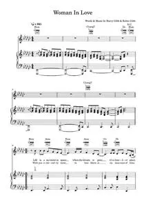 Woman in love - Barbra Streisand (Piano-Vocal-Guitar (Piano Accompaniment))
