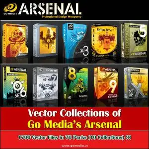 Vectors of Go Media's Arsenal (All 10 Collections!) 