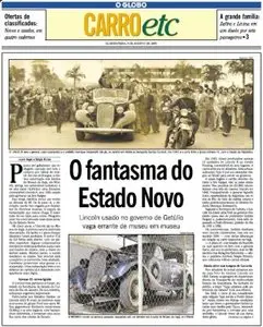 Carro Etc (o Globo - 05/08/2009)