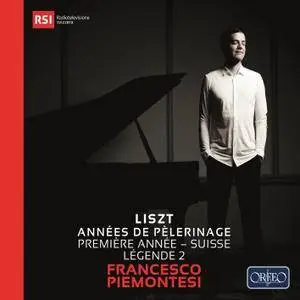 Francesco Piemontesi - Liszt: Années de pèlerinage I, S. 160 "Suisse" & Légende No. 2 (2018) [Official Digital Download 24/96]