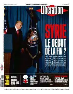 Libération du Samedi 8 & Dimanche 9 Avril 2017