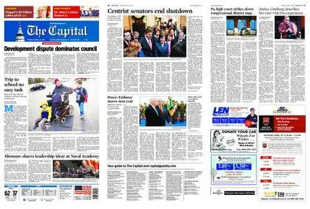 The Capital – January 23, 2018