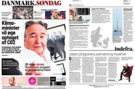 Danmark – 05. august 2018