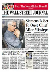 The Wall Street Journal - Monday, July 29 - 2013