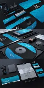 CreativeMarket Modern Corporate Identity