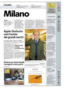 la Repubblica Milano - 8 Maggio 2018