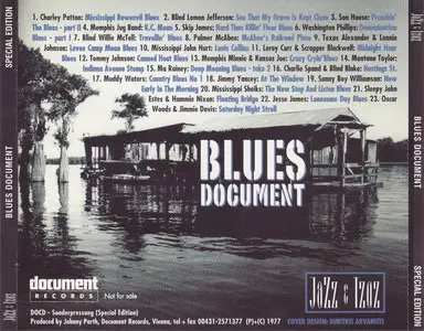 Various Artists - Blues Document (1927-1943) (1997)