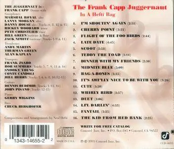 The Frank Capp Juggernaut - In A Hefti Bag (1995)