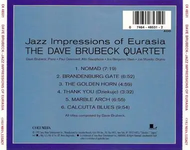 Dave Brubeck - Jazz Impressions Of Eurasia (1958) {Columbia ‎CK 48531 rel 1992}