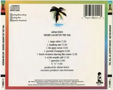 Adrian Belew - Desire Caught By The Tail (1986)