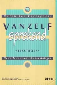 Vanzelfsprekend: Nederlands voor anderstaligen / Dutch for foreigners: tekstboek