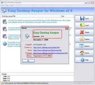 Easy Desktop Keeper v2.4
