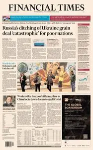 Financial Times Asia - October 31, 2022