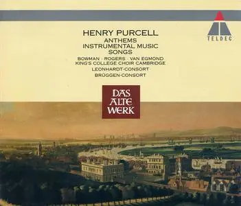 Leonhardt-Consort, King's College Choir, Brüggen-Consort - Henry Purcell: Anthems, Instrumental Music, Songs (1993)