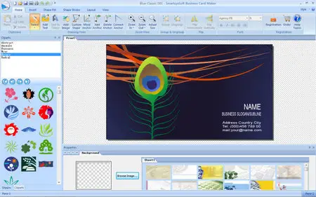 SmartsysSoft Business Card Maker 2.50 Portable