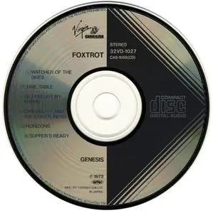 Genesis - Foxtrot (1972) [1986, Japan, 1st Press] {Black Triangle CD}