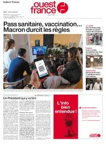 Ouest-France Édition France – 13 juillet 2021