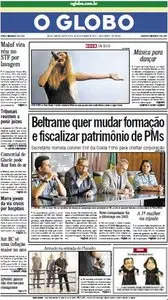 Jornal O Globo - 30 de setembro de 2011