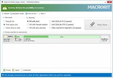 Macrorit Data Wiper 4.3.4 Unlimited Edition + Portable