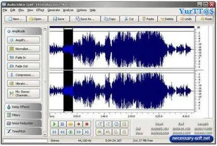 Portable Gold Wave Editor 9.1