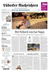 Lübecker Nachrichten Ostholstein Süd - 03. Oktober 2017