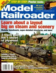 Model Railroader 2008 August