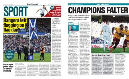 The Herald Sport (Scotland) – September 20, 2021