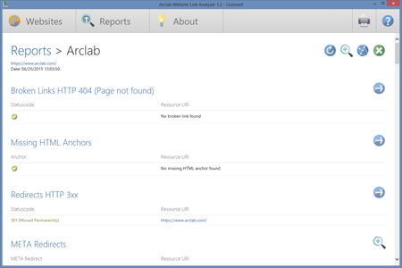 Arclab Website Link Analyzer 1.2