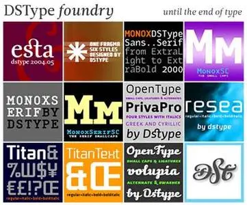 Commercial Fonts By Dino Dos Santos (DSTYPE)