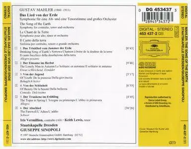 Gustav Mahler - Nine Symphonies, Orchestral Songs, etc. - Sinopoli (2015) {17CDs Deutsche Grammophon}