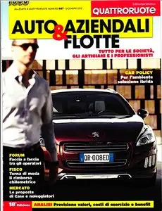 Quattroruote Auto Aziendali e Flotte - Dicembre 2012