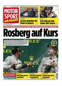 MOTORSPORT aktuell – 16. November 2016